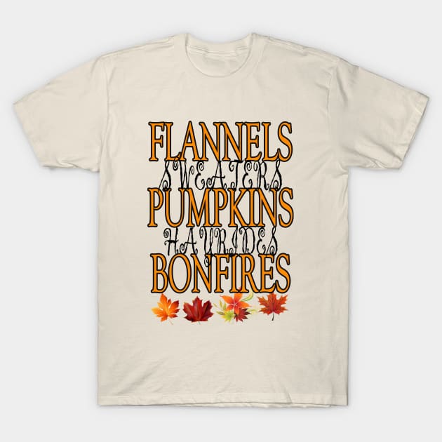 FALL PUMPKIN T SHIRT T-Shirt by Cult Classics